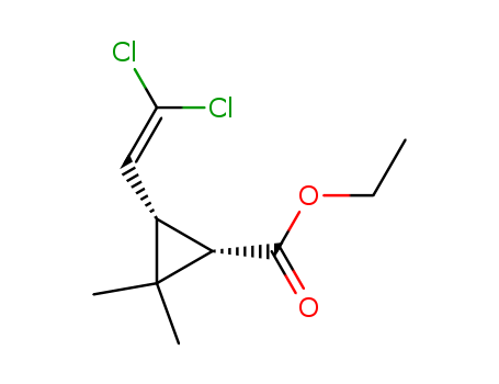 Ethyl cis-(1)-3-(2,2-dichlorovinyl)-2,2-dimethylcyclopropanecarboxylate