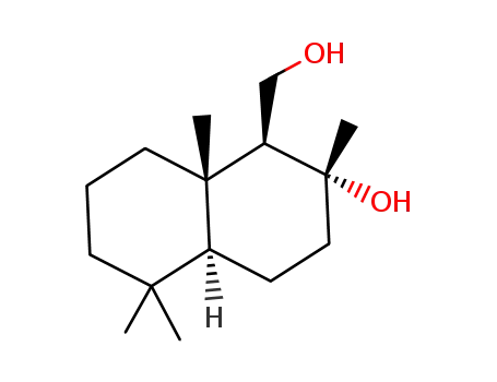 Molecular Structure of 52617-99-9 ((+)-drimane-8,11-diol)