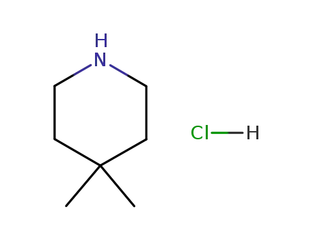 Molecular Structure of 38646-68-3 (4,4-Dimethylpiperidinium chloride)