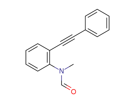 N-methyl-N-(2-(phenylethynyl)phenyl)formamide