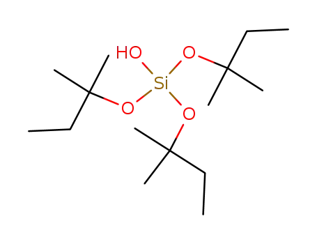 Molecular Structure of 17906-35-3 (TRIS(TERT-PENTOXY)SILANOL)