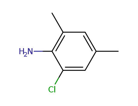 Molecular Structure of 63133-82-4 (2-CHLORO-4,6-DIMETHYLANILINE)
