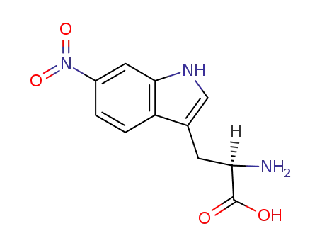 Molecular Structure of 56937-50-9 (D-Tryptophan, 6-nitro-)
