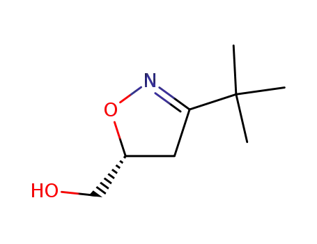 5-Isoxazolemethanol, 3-(1,1-dimethylethyl)-4,5-dihydro-, (5R)-