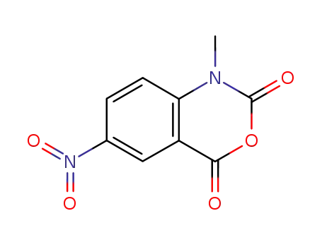 Molecular Structure of 4693-01-0 (1-methyl-6-nitro-2H-3,1-benzoxazine-2,4(1H)-dione)