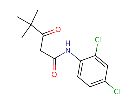 Pentanamide,N-(2,4-dichlorophenyl)-4,4-dimethyl-3-oxo-