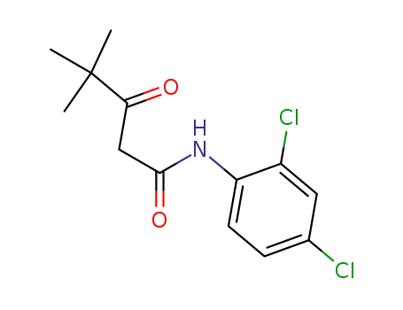 N- (2,4- 디클로로 페닐) -4,4- 디메틸 -3- 옥소 발레르 아미드