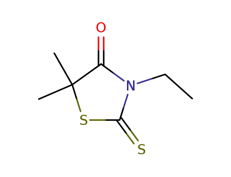 3-ethyl-5,5-dimethyl-2-thioxo-thiazolidin-4-one