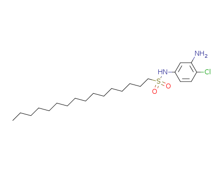 1-Hexadecanesulfonamide,N-(3-amino-4-chlorophenyl)-
