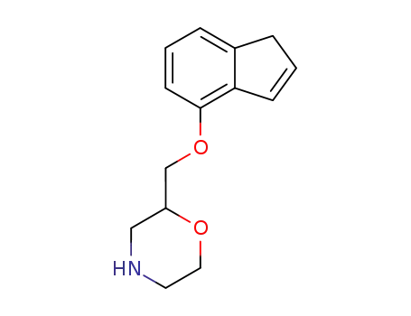 Morpholine, 2-[(1H-inden-4-yloxy)methyl]-