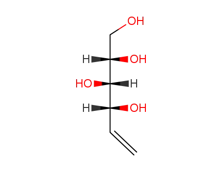 Molecular Structure of 139404-79-8 ((2S,3S,4R)-5-hexene-1,2,3,4-tetrol)