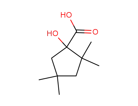 Cyclopentanecarboxylic acid, 1-hydroxy-2,2,4,4-tetramethyl-