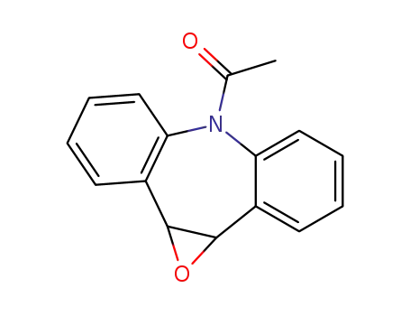 Molecular Structure of 66849-39-6 (5-acetyl-10,11-epoxy-10,11-dihydro-5H-dibenz<b,f>azepine)