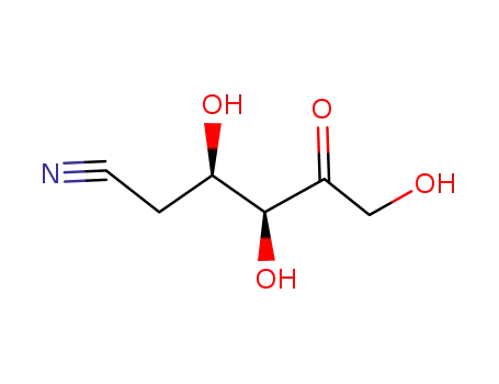 Molecular Structure of 143706-32-5 (2-Desoxy-L-threo-5-hexulosonitril)