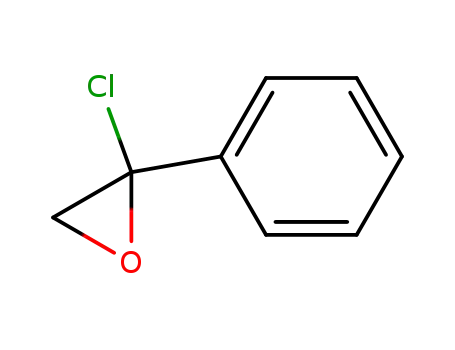 Molecular Structure of 1194-34-9 (Oxirane, 2-chloro-2-phenyl-)
