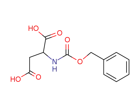 Molecular Structure of 4515-21-3 (N-CARBOBENZOXY-DL-ASPARTIC ACID)