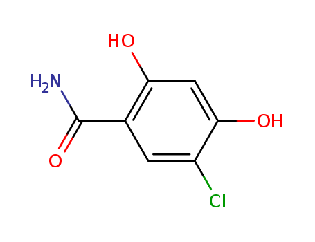 5-chloro-2,4-dihydroxy-benzamide