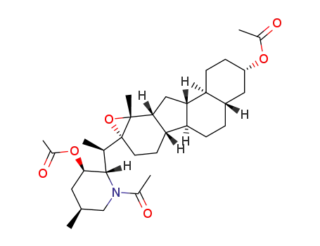 (23<i>R</i>)-3β,23-diacetoxy-28-acetyl-13,17-epoxy-(5α,13β<i>H</i>)-veratrane