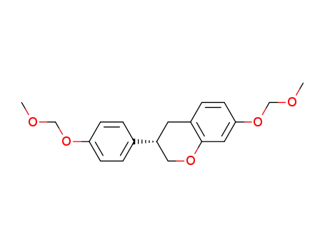 Molecular Structure of 922179-56-4 ((S)-7-(methoxymethoxy)-3-(4'-methoxymethoxy)-phenylchroman)
