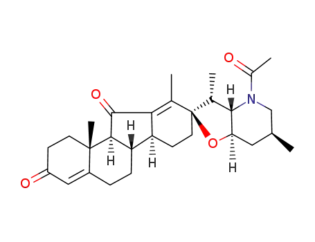 (23<i>R</i>)-28-acetyl-17,23-epoxy-veratra-4,12-diene-3,11-dione