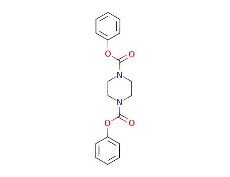 Molecular Structure of 3860-73-9 (piperazine-1,4-dicarboxylic acid diphenyl ester)