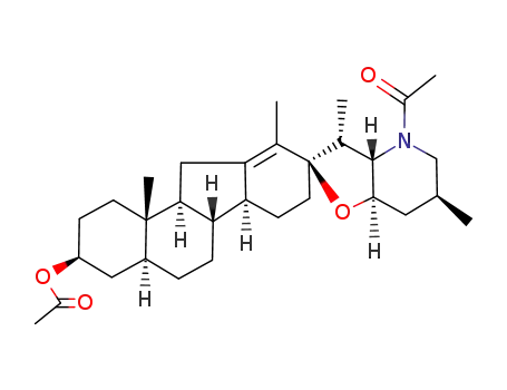 (23<i>R</i>)-3β-acetoxy-28-acetyl-17,23-epoxy-(5α)-veratr-12-ene