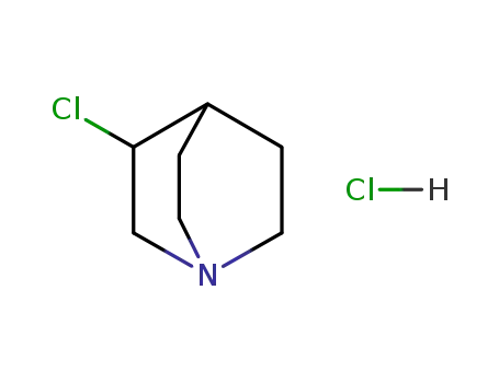 Molecular Structure of 33601-77-3 (3-CHLOROQUINUCLIDINE HYDROCHLORIDE)
