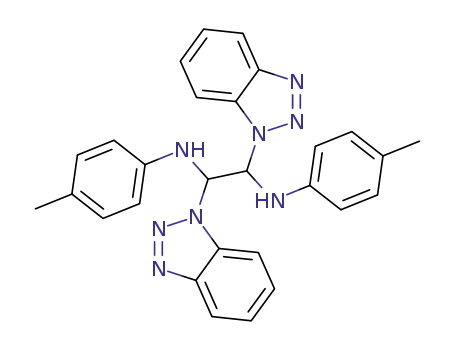 1,2-Bis-benzotriazol-1-yl-N,N'-di-p-tolyl-ethane-1,2-diamine