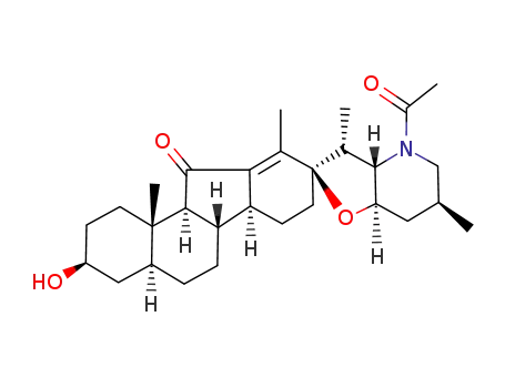 (23<i>R</i>)-28-acetyl-17,23-epoxy-3β-hydroxy-(5α)-veratr-12-en-11-one