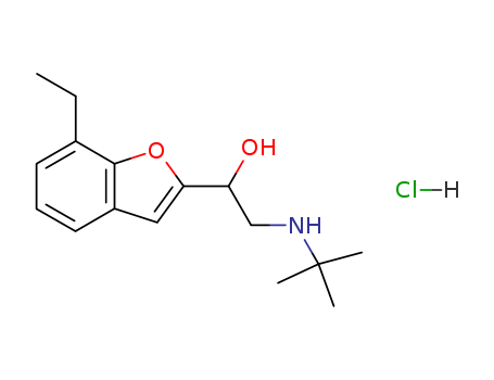 2-Benzofuranmethanol, a-[[(1,1-dimethylethyl)amino]methyl]-7-ethyl-,hydrochloride (1:1)