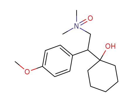 Molecular Structure of 1094598-37-4 (1-[2-(DiMethyloxidoaMino)-1-(4-Methoxyphenyl)ethyl]cyclohexanol)