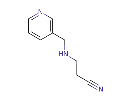 3-(3-Pyridylmethylamino)propanenitrile