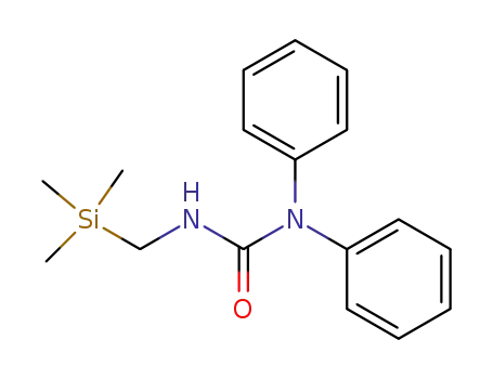 N-Trimethylsilylmethyl-N'.N'-diphenyl-harnstoff