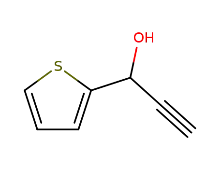 Molecular Structure of 19212-35-2 (2-Thiophenemethanol, a-ethynyl-)