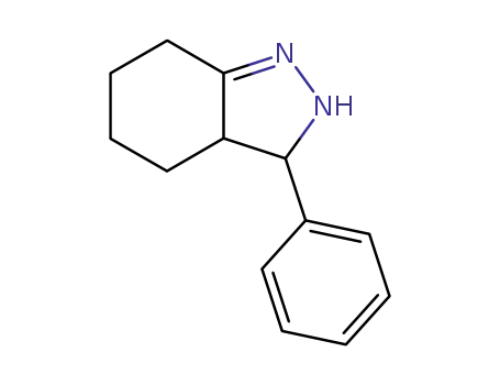 Molecular Structure of 16107-77-0 (2H-Indazole, 3,3a,4,5,6,7-hexahydro-3-phenyl-)