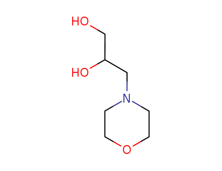 3-morpholinopropane-1,2-diol  CAS NO.6425-32-7