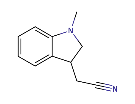 1-methyl-2,3-dihydroindole-3-acetonitrile