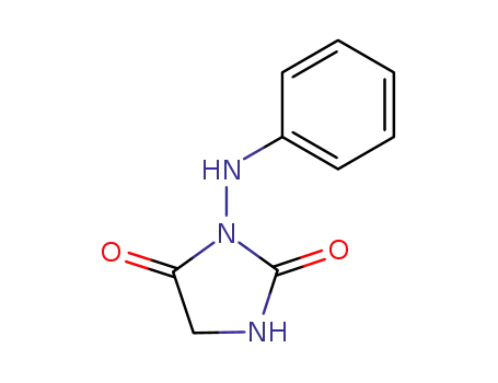 Molecular Structure of 3019-33-8 (3-(phenylamino)imidazolidine-2,4-dione)
