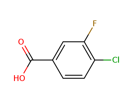 4-Chloro-3-Fluorobenzoic Acid cas no. 403-17-8 98%