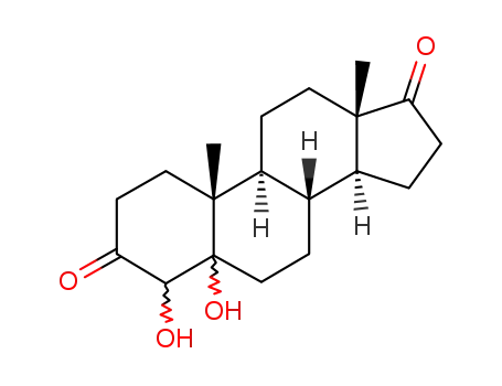 4ξ,5-dihydroxy-5ξ-androstane-3,17-dione