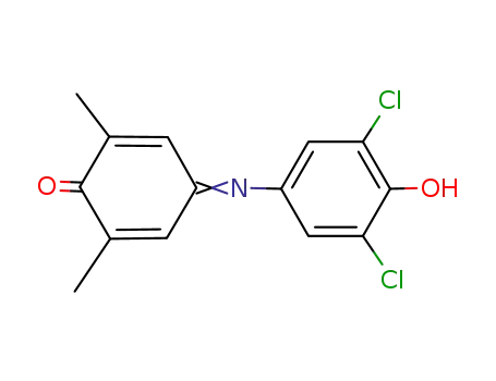 2,6-Dimethyl-4-<(3,5-dichloro-4-hydroxypenyl)imino>-2,5-cyclohexadien-1-one