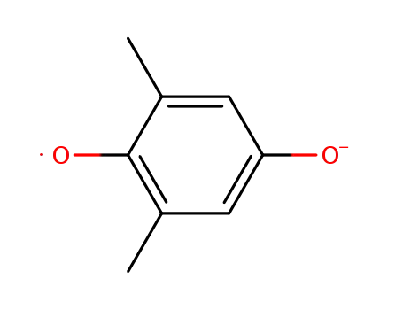 Molecular Structure of 87810-92-2 (2,6-dimethyl-1,4-benzosemiquinone anion radical)