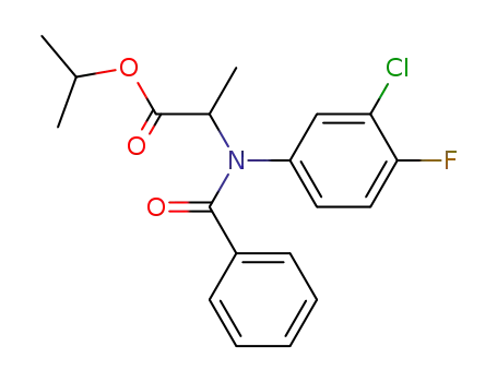 (S)-2-(N-ベンゾイル-3-クロロ-4-フルオロアニリノ)プロピオン酸イソプロピル