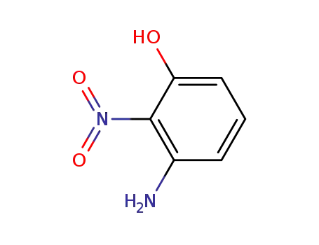 Molecular Structure of 14703-71-0 (3-amino-2-nitro-phenol)