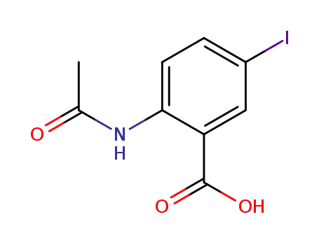 2-(acetylamino)-5-iodobenzoic acid