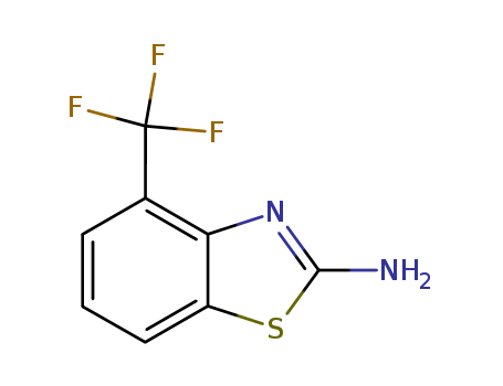 4-(TRIFLUOROMETHYL)-1,3-BENZOTHIAZOL-2-AMINECAS