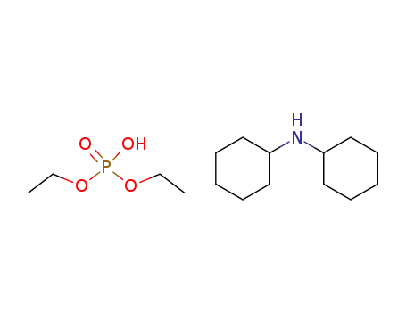 Dicyclohexyl-amine; compound with phosphoric acid diethyl ester