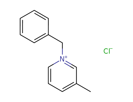 Pyridinium,3-methyl-1-(phenylmethyl)-, chloride (1:1) cas  16214-99-6