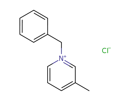Molecular Structure of 16214-99-6 (1-benzyl-3-methylpyridinium chloride)
