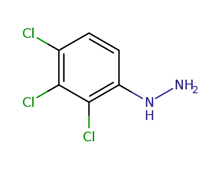 Molecular Structure of 80025-74-7 (2,3,4-trichlorophenylhydrazine)
